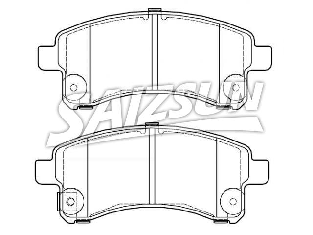 Brake Pad Set:3501030T01