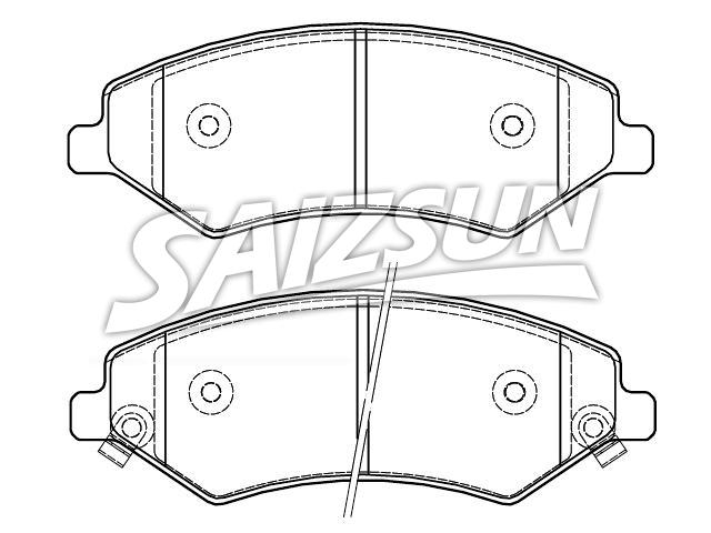 Brake Pad Set:T21-3501080