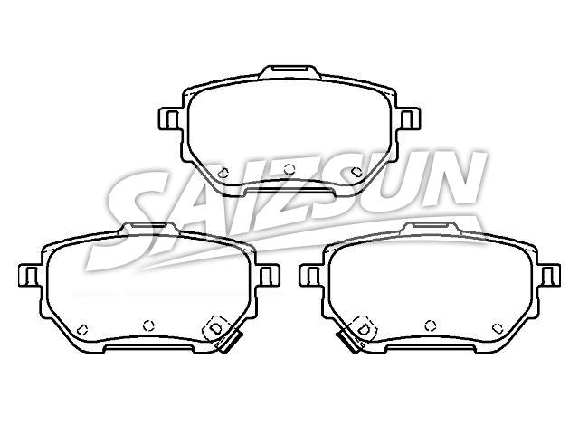 Brake Pad Set:04466-02410