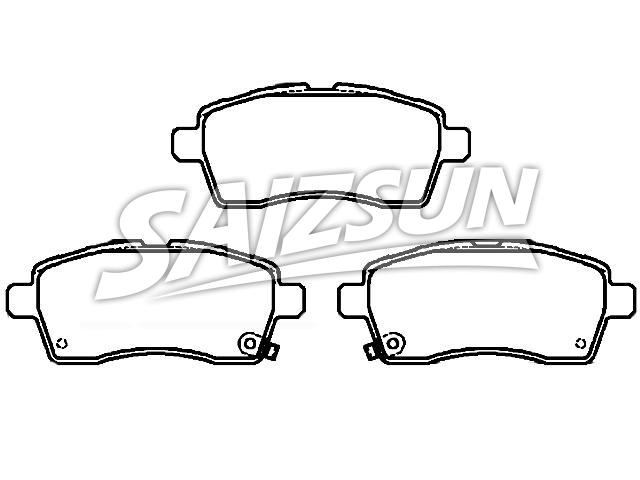 Brake Pad Set:55810-62R00