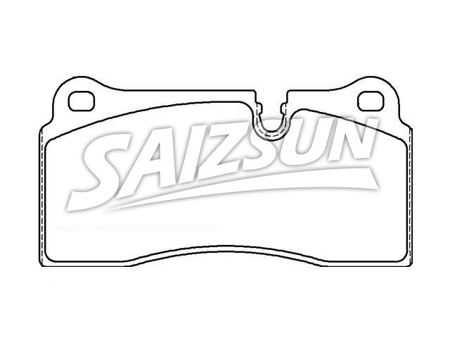 Brake Pad Set:34 21 8 091 600