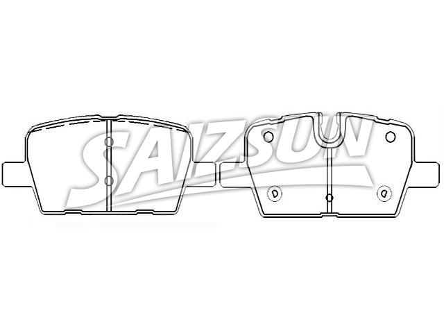 Brake Pad Set:26445684
