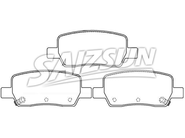 Brake Pad Set:58302-P2A30