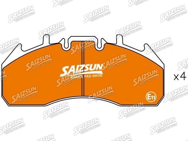 Brake Pad Set:5001 864 363