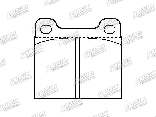 Brake Pad Set:001 420 06 20