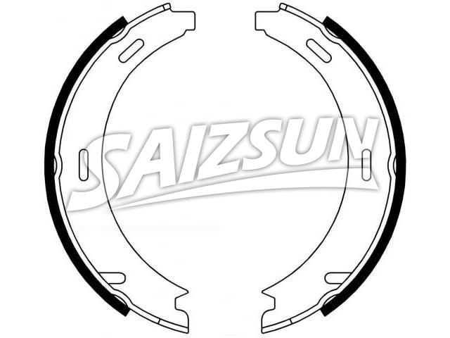 Brake Shoe Set:140 420 09 20