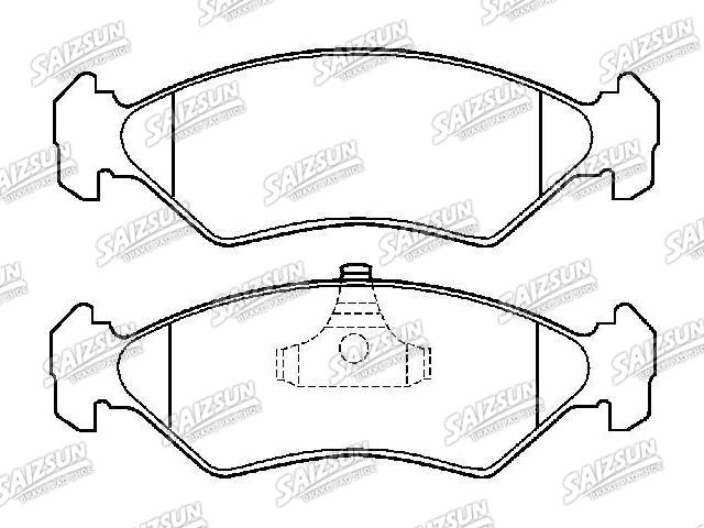 Brake Pad Set:96FB-2K021-AA