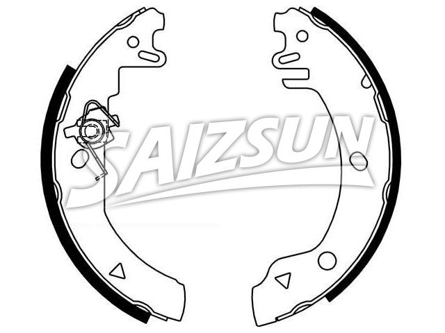 Brake Shoe Set:1 041 484