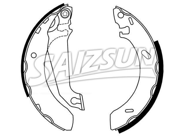Brake Shoe Set:5 027 752