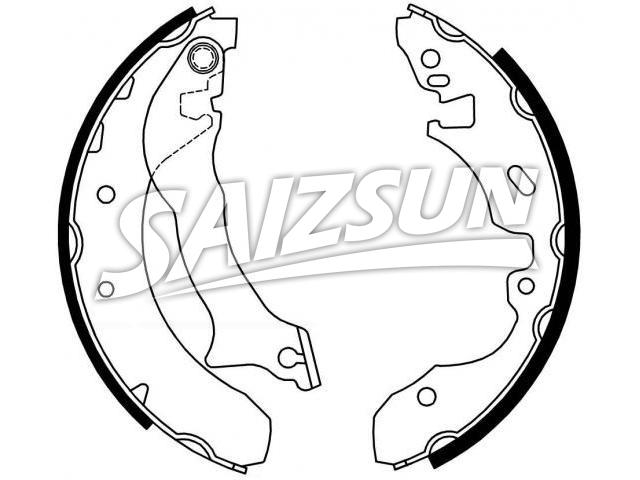 Brake Shoe Set:7 055 297