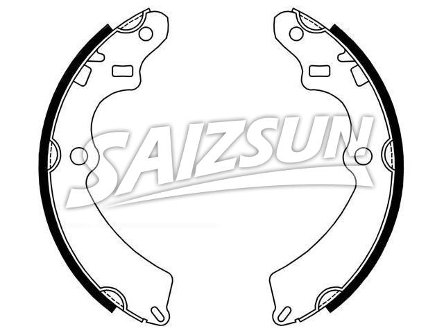 Brake Shoe Set:53210-85250