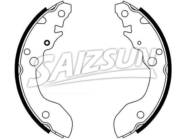 Brake Shoe Set:53200-60880