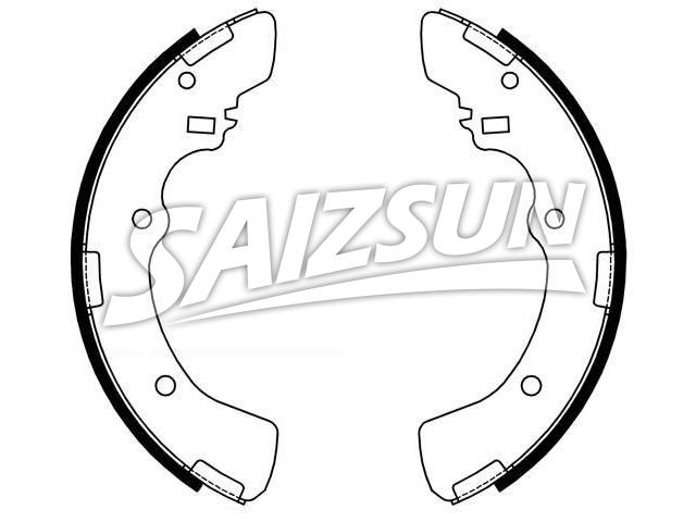 Brake Shoe Set:MB500822