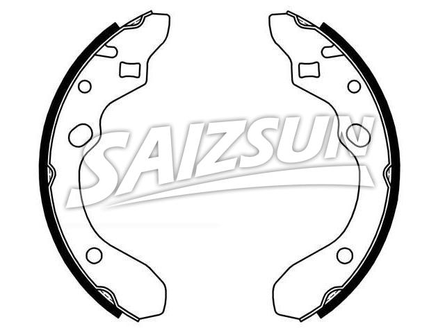 Brake Shoe Set:B5Y6-26-38Z