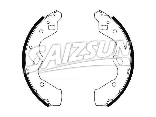 Brake Shoe Set:B1Y2-26-38ZA