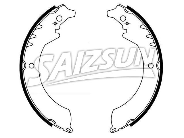 Brake Shoe Set:04495-87601-000