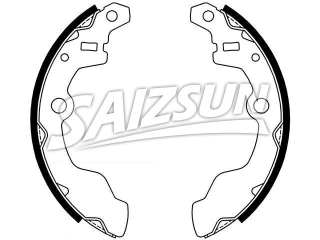 Brake Shoe Set:53210-50A10