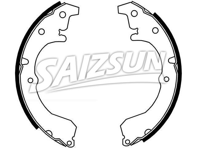 Brake Shoe Set:04495-12010