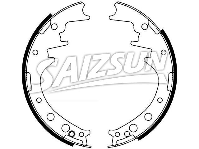 Brake Shoe Set:04495-35080