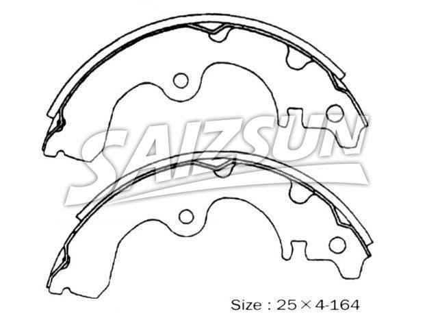 Brake Shoe Set:04495-10080