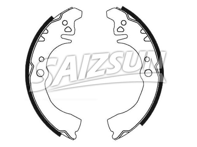 Brake Shoe Set:04495-97204