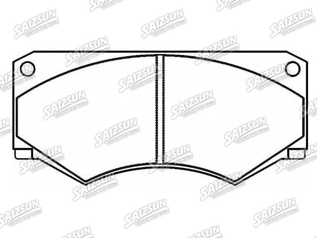 Brake Pad Set:601 586 00 45