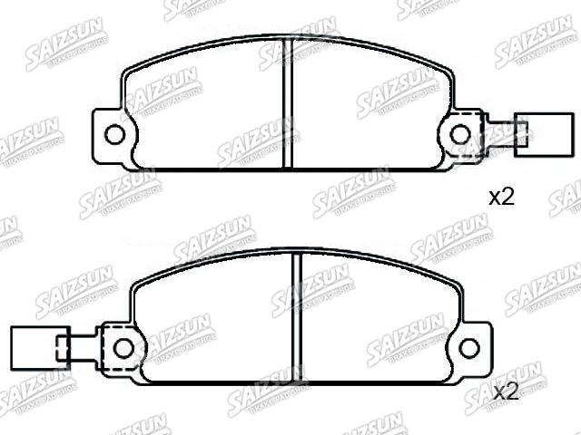 Brake Pad Set:140389