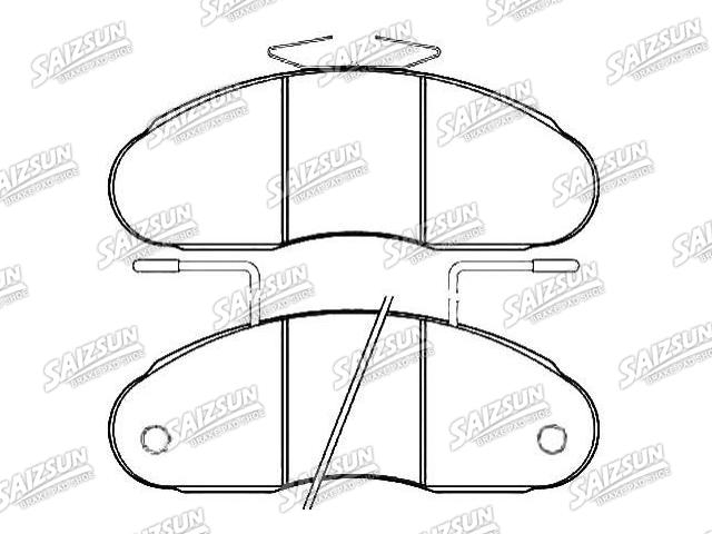 Brake Pad Set:06903100-0