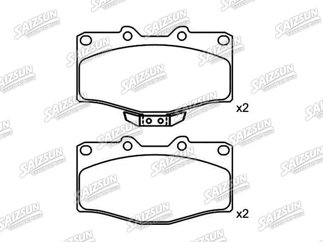 Brake Pad Set:04465-35030