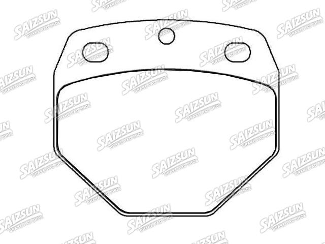 Brake Pad Set:82 84 000 210
