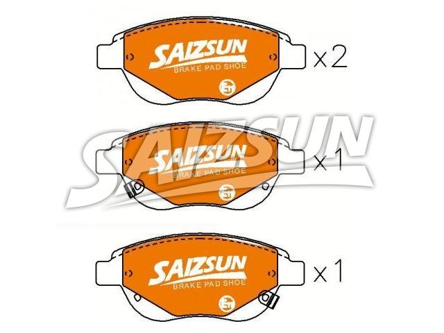 Brake Pad Set:1064001724