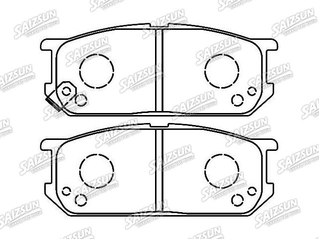 Brake Pad Set:AN-741WK