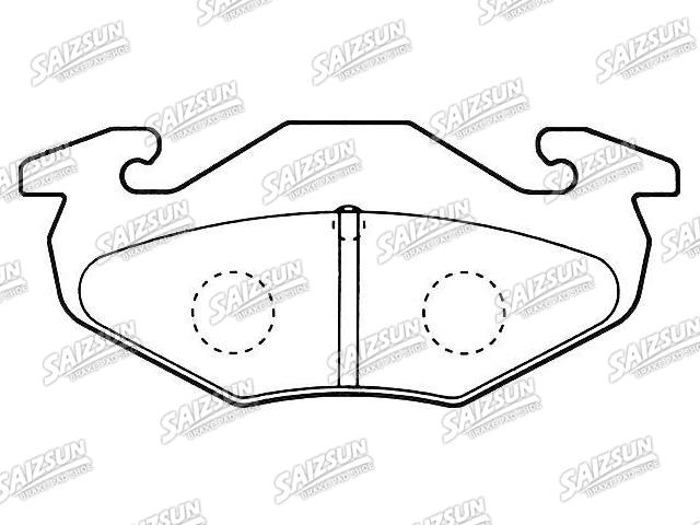 Brake Pad Set:55810-50E10