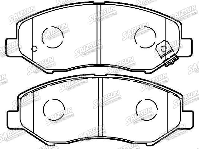 Brake Pad Set:41060-70T85