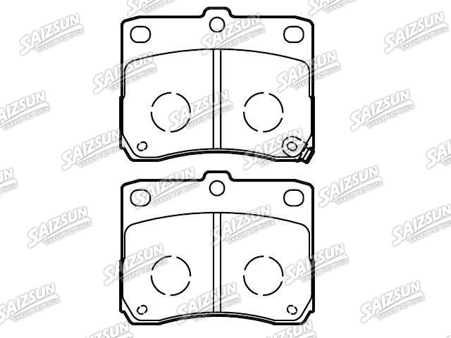 Brake Pad Set:45022-S2P-000