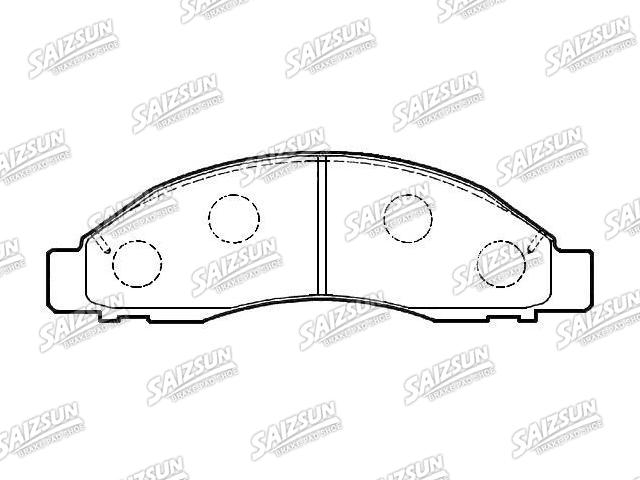 Brake Pad Set:W2Y5-33-23Z