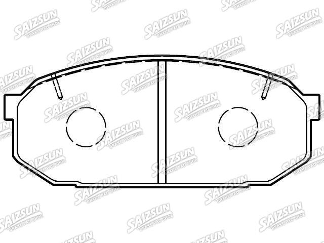 Brake Pad Set:J0Y1-33-23Z