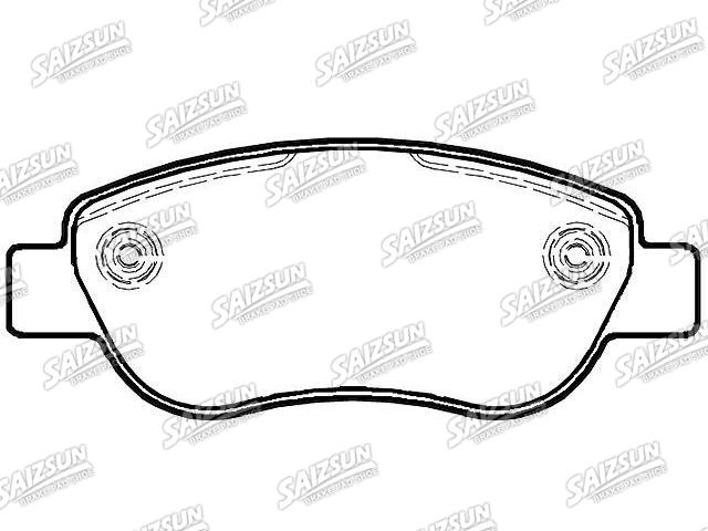 Brake Pad Set:98845340