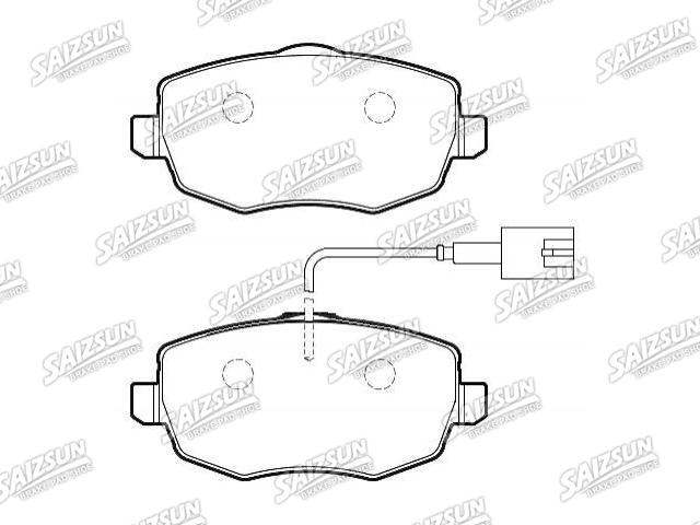 Brake Pad Set:77364331
