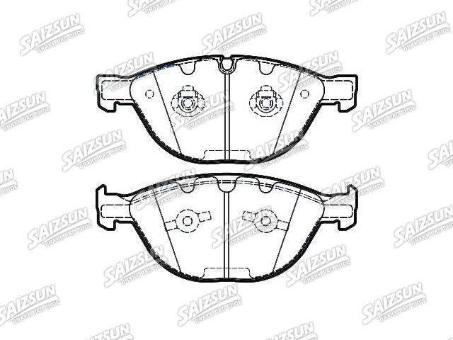 Brake Pad Set:34 11 6 763 652