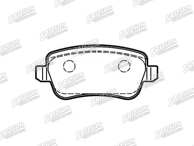 Brake Pad Set:77363607