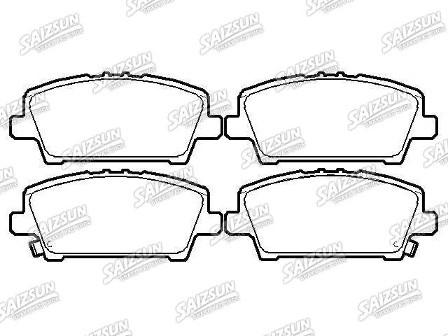 Brake Pad Set:45022-SMG-E00