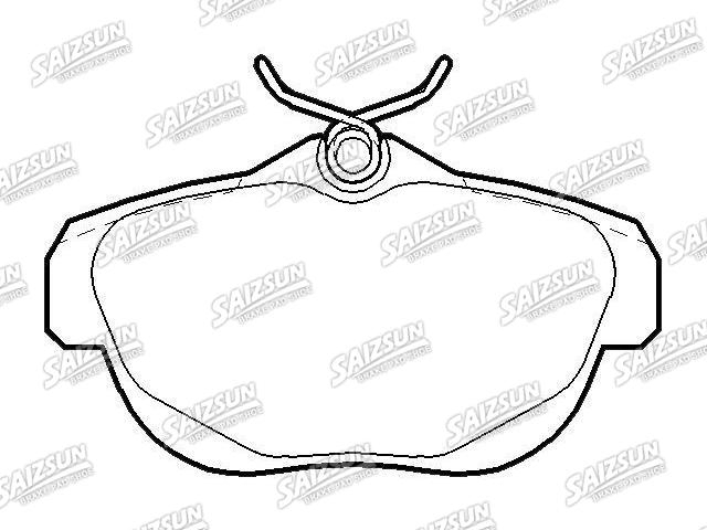 Brake Pad Set:4253.29