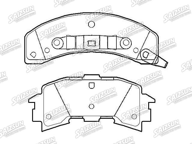 Brake Pad Set:12300238