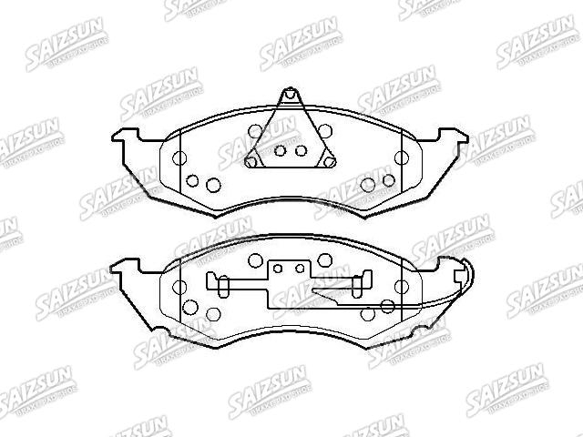 Brake Pad Set:E9SZ2201A