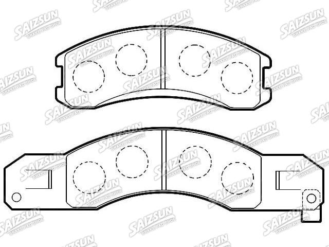 Brake Pad Set:8-94128-528-0