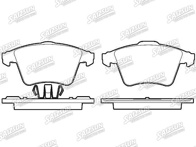 Brake Pad Set:7H0 698 151 B