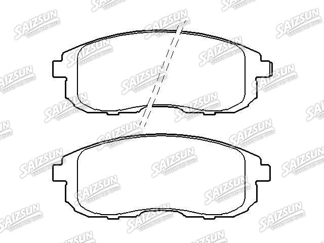 Brake Pad Set:55810-80J51