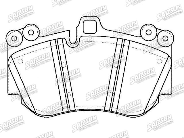 Brake Pad Set:955 351 939 50