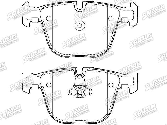 Brake Pad Set:34 21 6 783 555